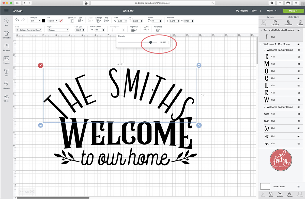 Cricut Design Space How To Curve Text 4